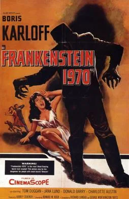 Frankenstein 1970 poster