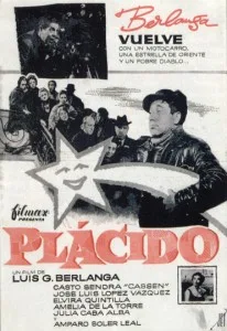 Plácido poster
