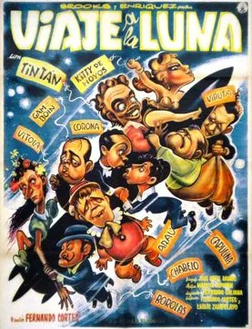 Viaje a la luna poster