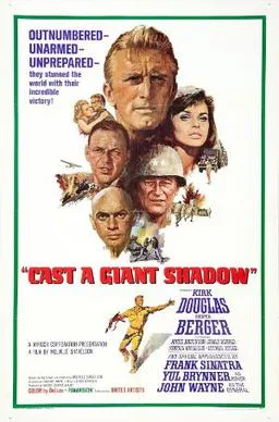 Cast a Giant Shadow poster