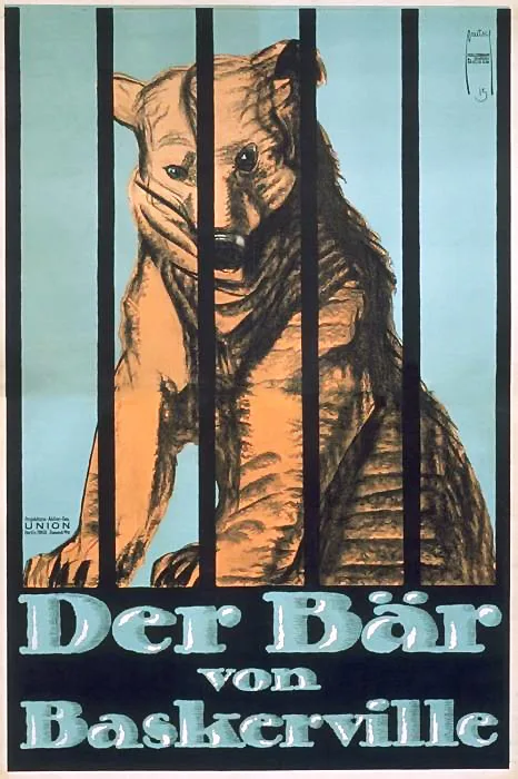 The Bear of the Baskervilles poster
