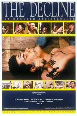 The Decline of Western Civilization poster