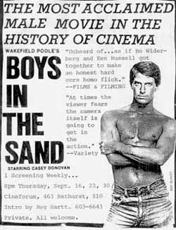 Boys in the Sand poster