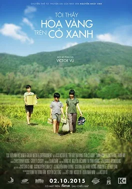 Yellow Flowers on the Green Grass poster