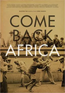 Come Back, Africa poster