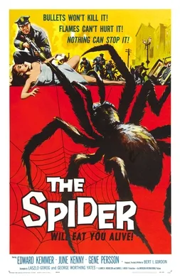 Earth vs. the Spider poster