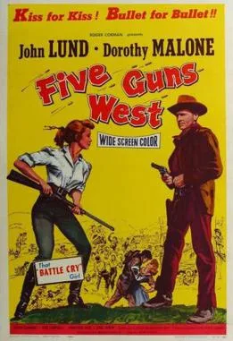 Five Guns West poster