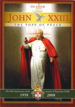 John XXIII: The Pope of Peace poster