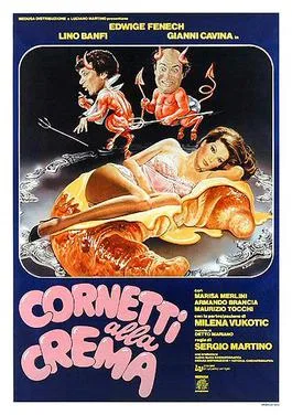 Cornetti alla crema poster