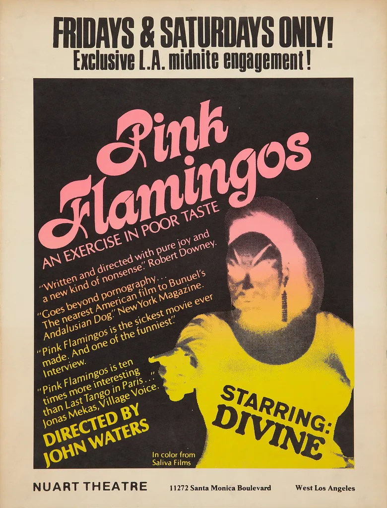Pink Flamingos poster