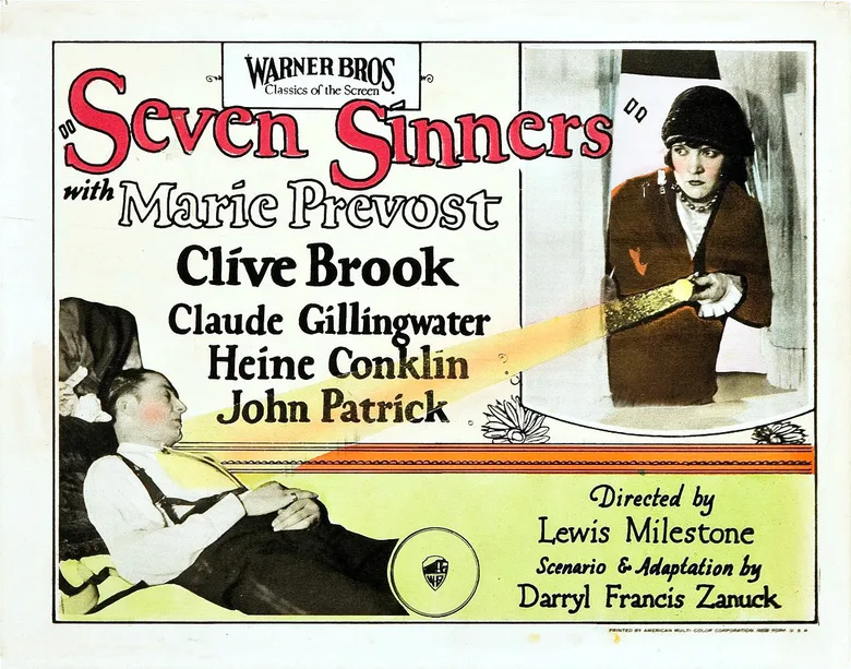 Seven Sinners poster
