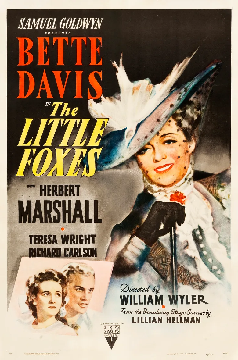 The Little Foxes poster