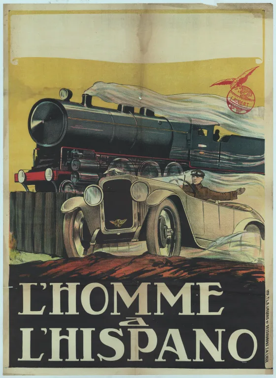 The Man with the Hispano poster