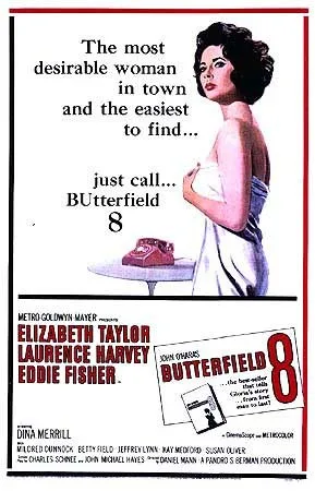 BUtterfield 8 poster