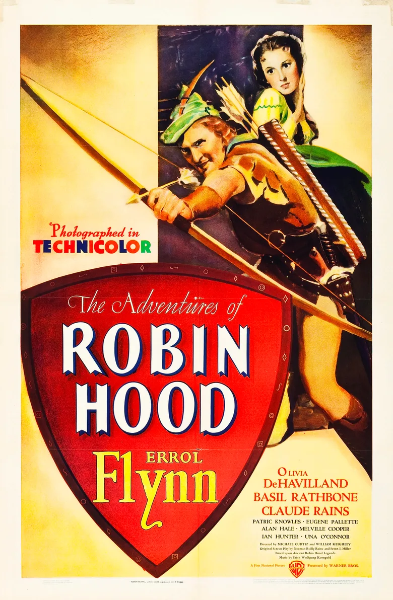 The Adventures of Robin Hood poster