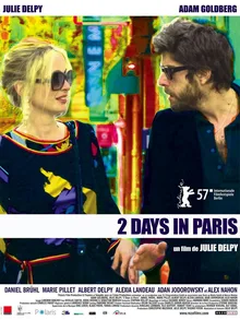 2 Days in Paris poster