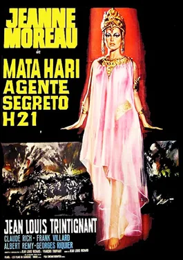 Mata Hari, agent H 21 poster
