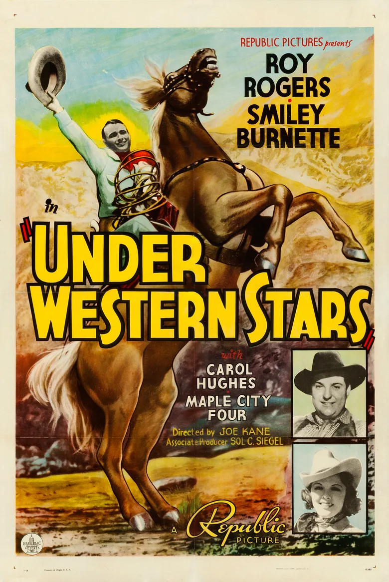 Under Western Stars poster