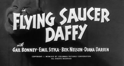 Flying Saucer Daffy poster