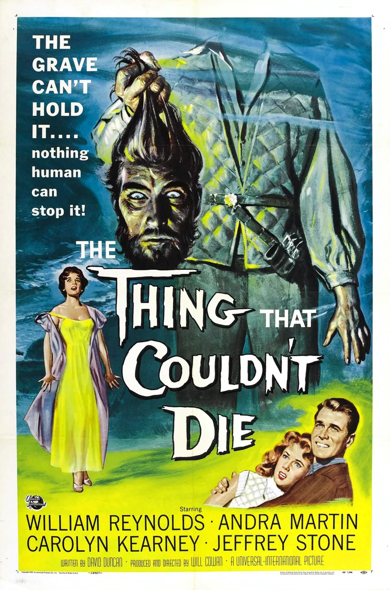 The Thing That Couldn't Die poster