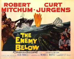 The Enemy Below poster