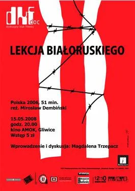 A Lesson of Belarusian poster
