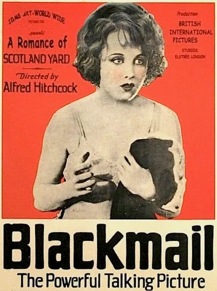 Blackmail poster