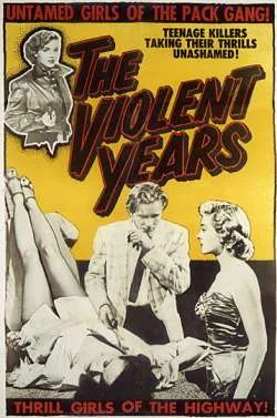 The Violent Years poster
