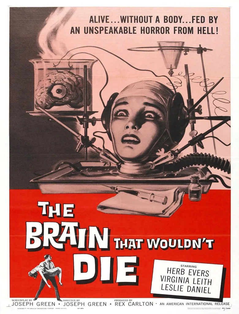 The Brain That Wouldn't Die poster