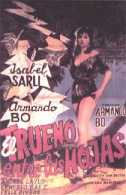 El Trueno entre las hojas poster