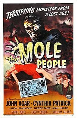 The Mole People poster