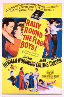 Rally Round the Flag, Boys! poster