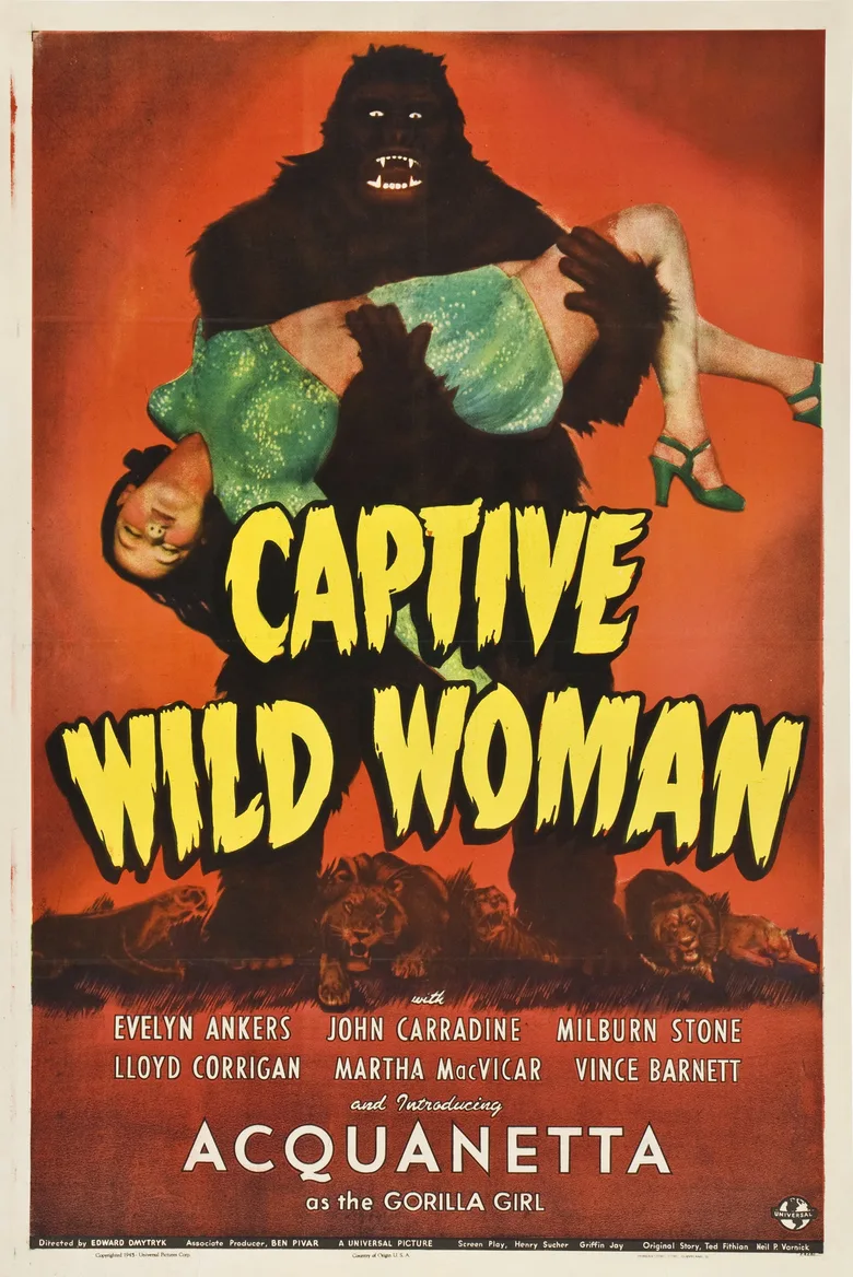 Captive Wild Woman poster