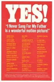 I Never Sang for My Father poster