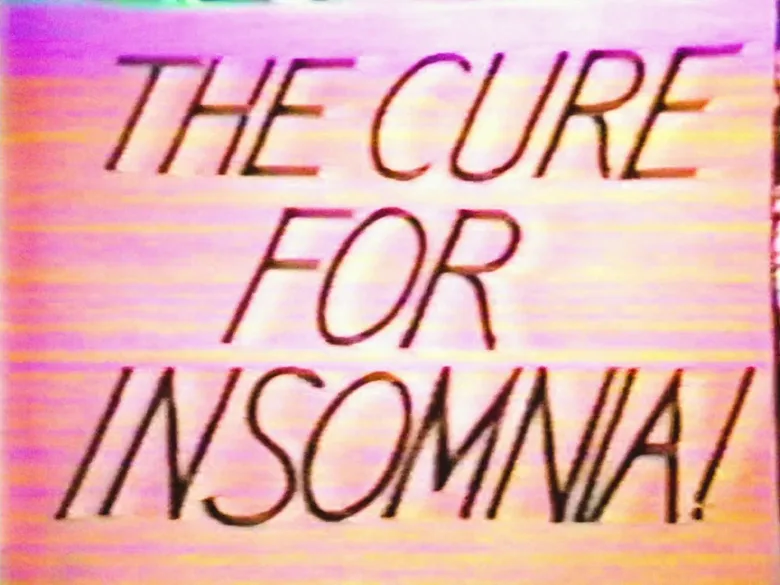 The Cure for Insomnia poster