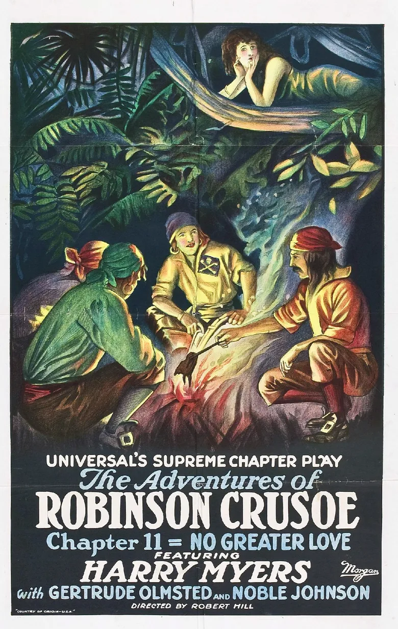 The Adventures of Robinson Crusoe poster