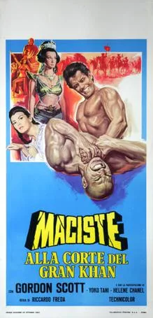 Maciste alla corte del Gran Khan poster