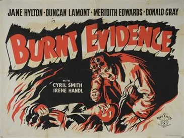Burnt Evidence poster