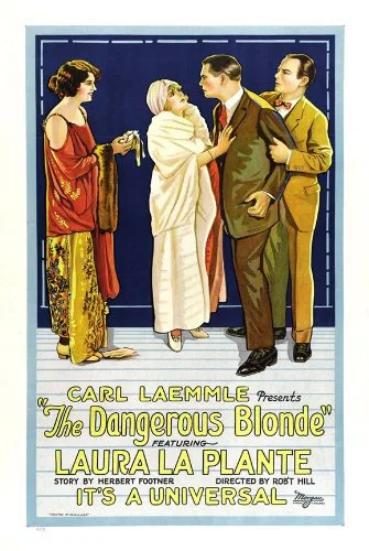 The Dangerous Blonde poster