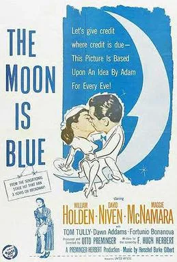 The Moon Is Blue poster