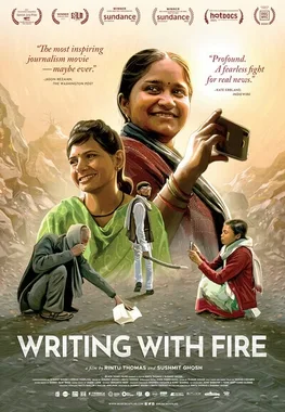 Writing with Fire poster