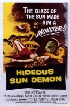 The Hideous Sun Demon poster