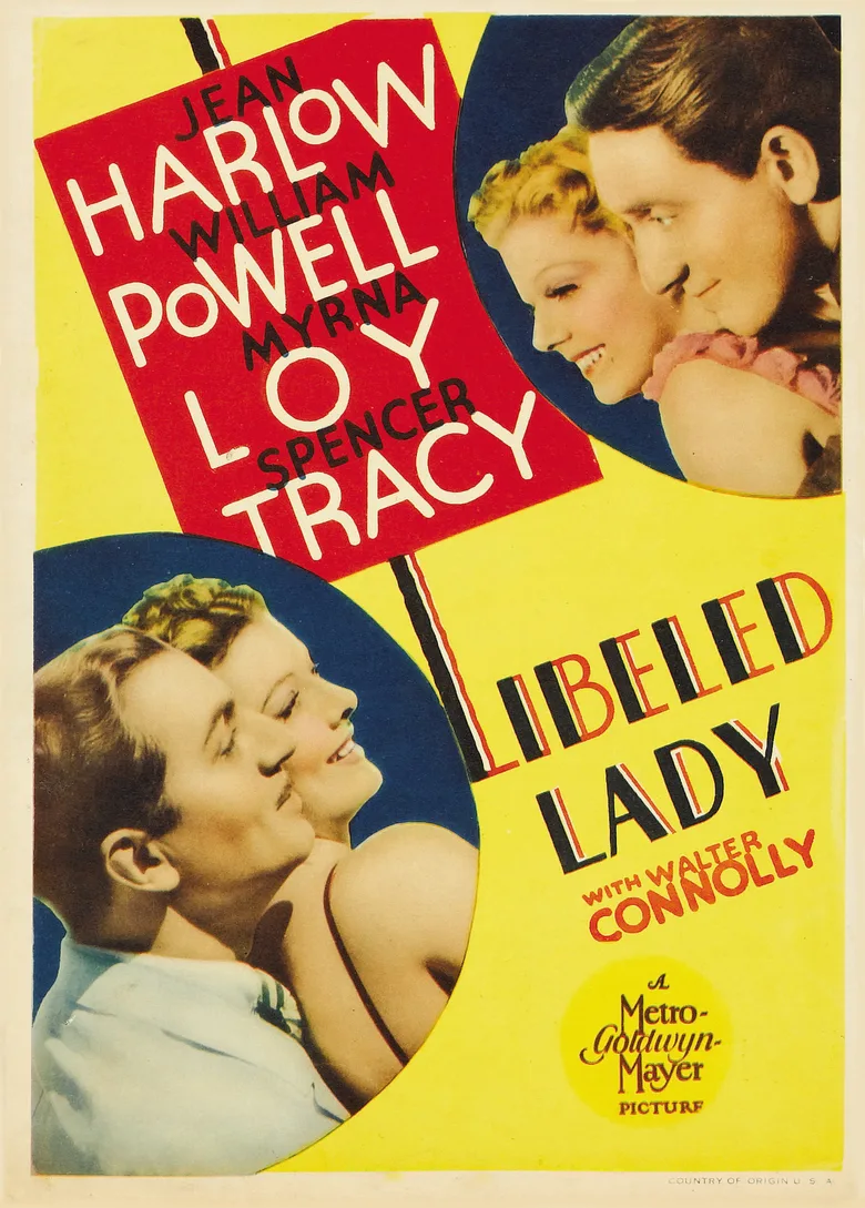 Libeled Lady poster