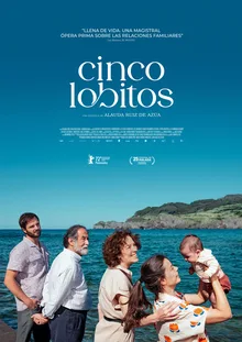 Cinco lobitos poster