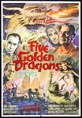 Five Golden Dragons poster