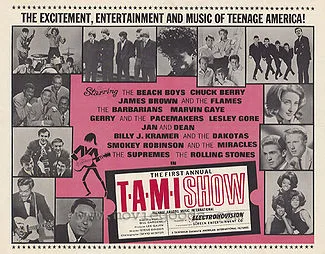 T.A.M.I. Show poster