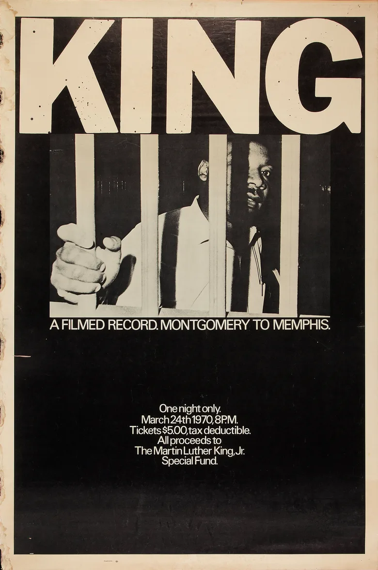 King: A Filmed Record... Montgomery to Memphis poster