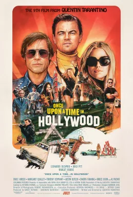Once Upon a Time in Hollywood poster
