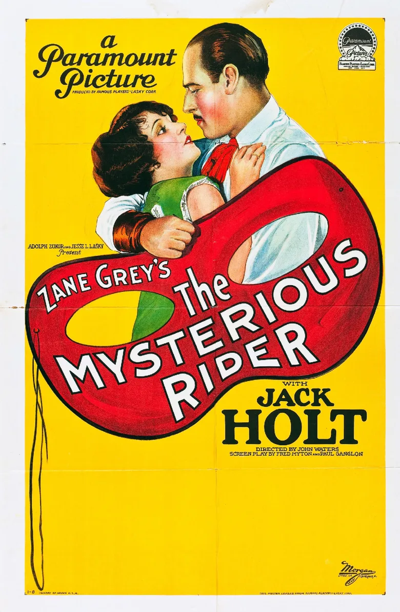 The Mysterious Rider poster