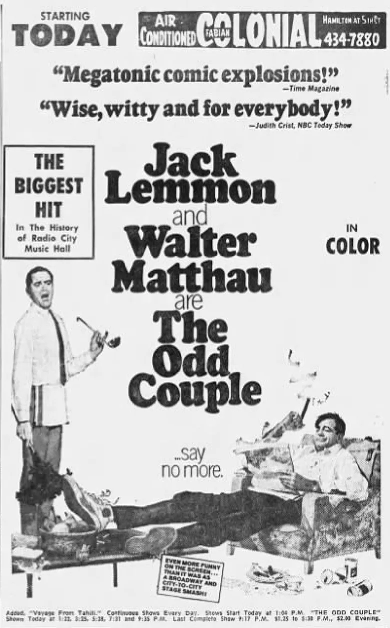 The Odd Couple poster